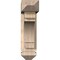 Ekena Millwork Merced Arts and Crafts Smooth Bracket w/ Offset Brace, Douglas Fir, 5 1/2"W x 20"D x 20"H BKT0604X20X20MRC03SDF - alternate 3